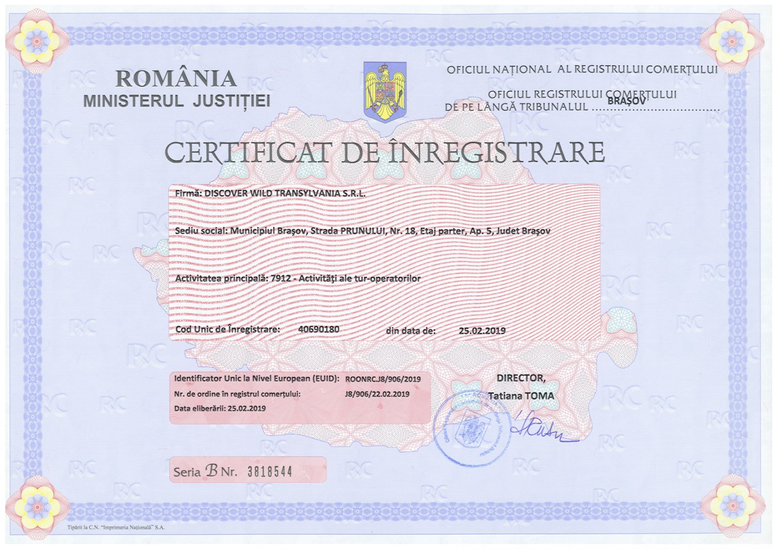 Certificat